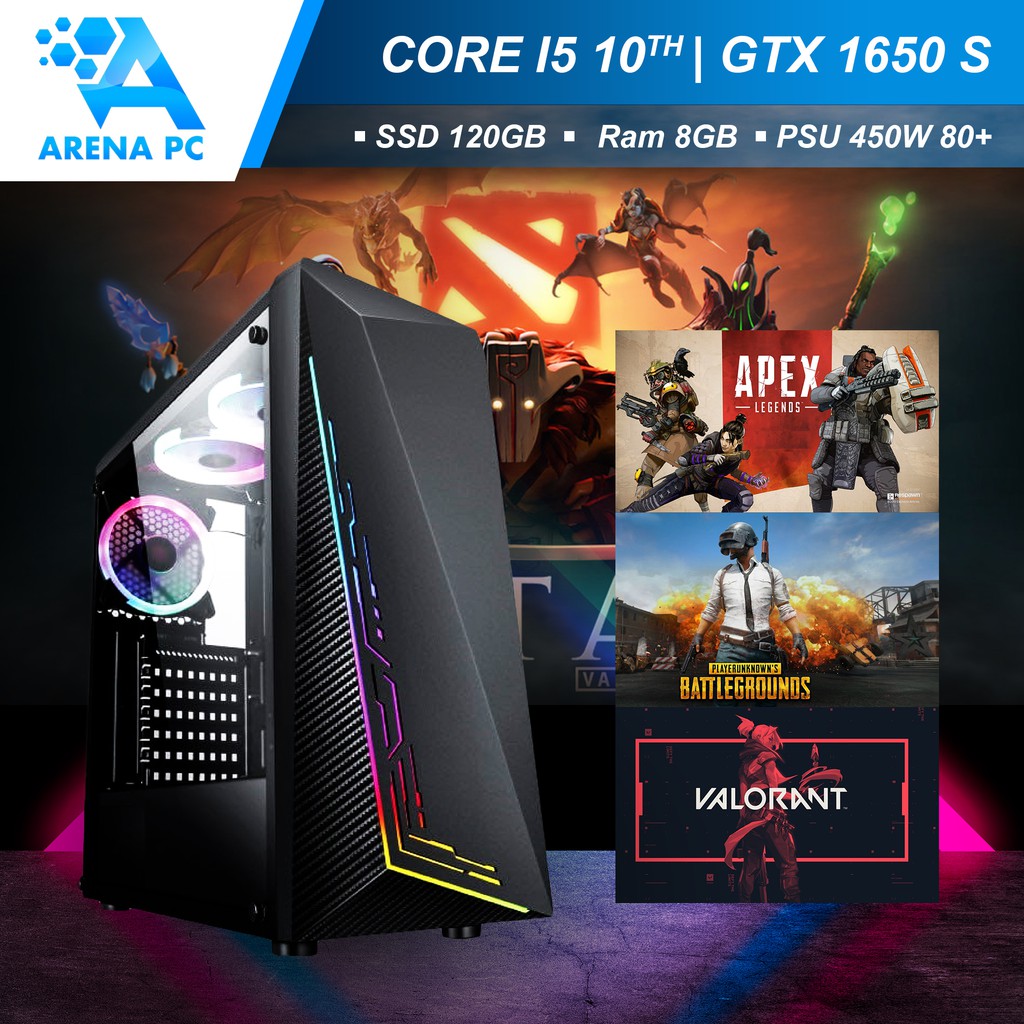 PC GAMING CORE I5 10400F GTX 1660 SUPER DDR6
