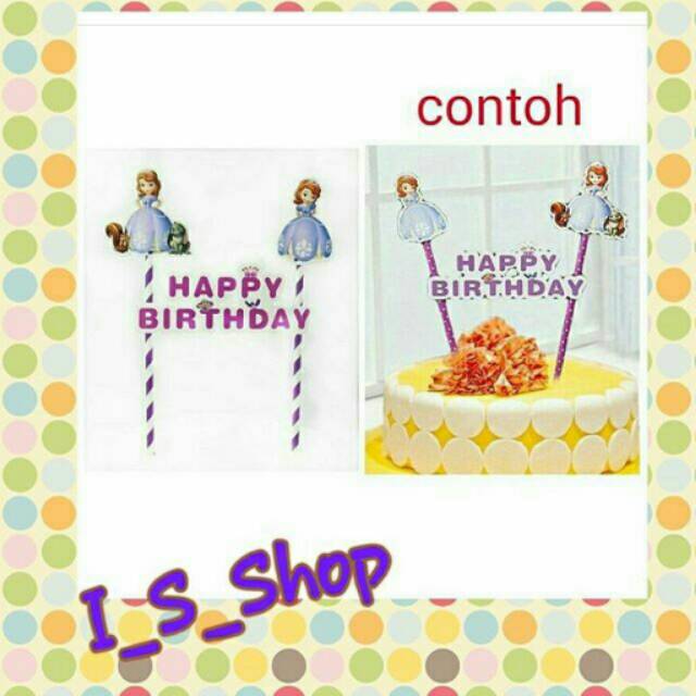 

Topper kue ulang tahun
