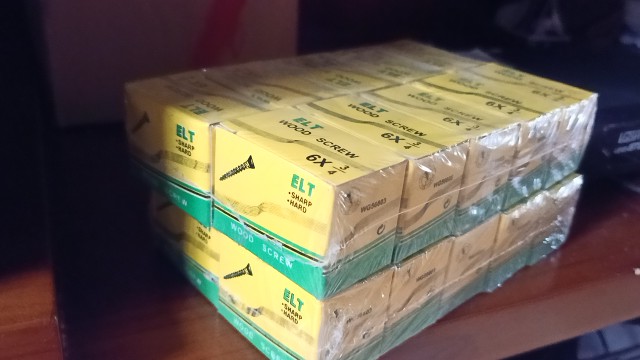 Skrup Kayu 5/8/screw Fh (+) 5/8 In/sekrup Kayu Elt Putih 6 X 5/8  Inch