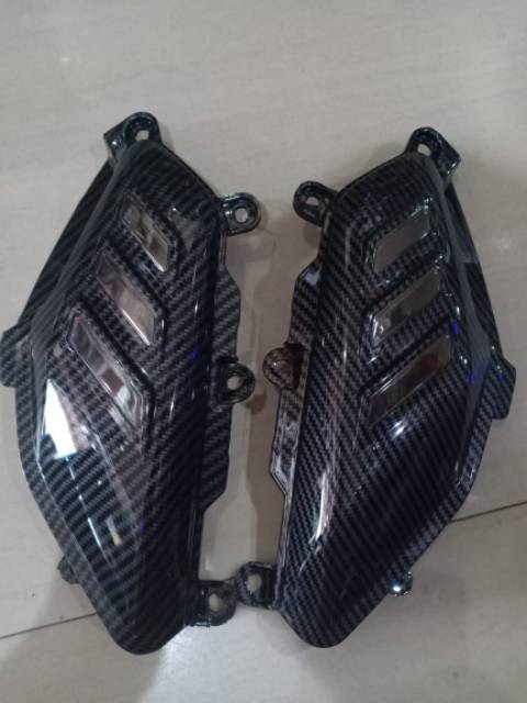 Cover Body Samping Nmax Old Karbon Model Sirip Pijakan Body Samping Nmax Old Karbon Zoro Original