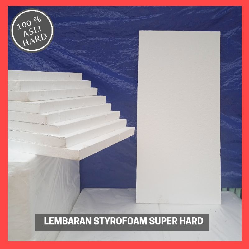 STYROFOAM LEMBARAN SUPER HARD  tebal 4 cm