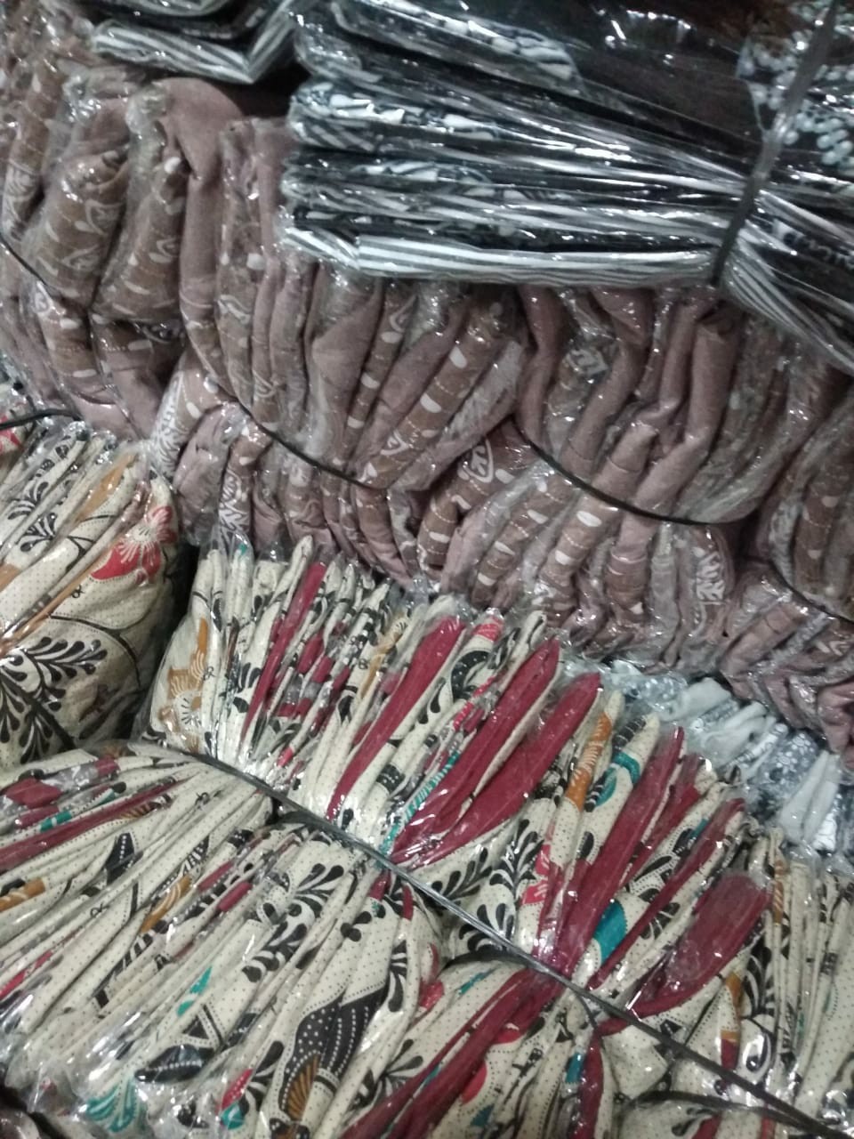 Tey-17 M-l-xl-xxl Baju Batik Wanita Shibori Hrb026 Asj Sa Atasan Blouse Batik Wanita Asli Pekalongan