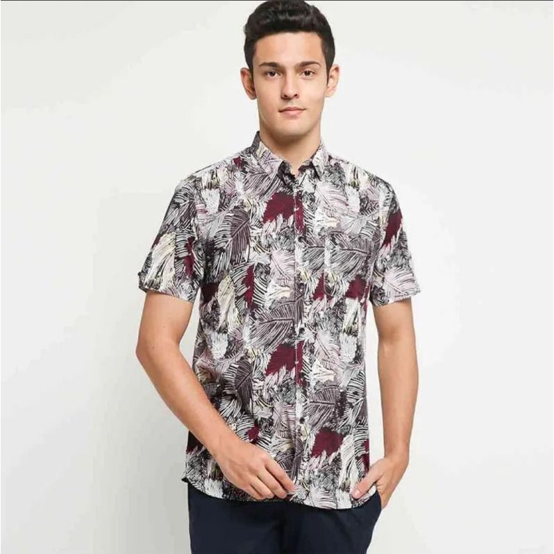 KEMEJA ORIGINAL SALT N PEPPER BATIK PRIA DEWASA CASUAL FASHION