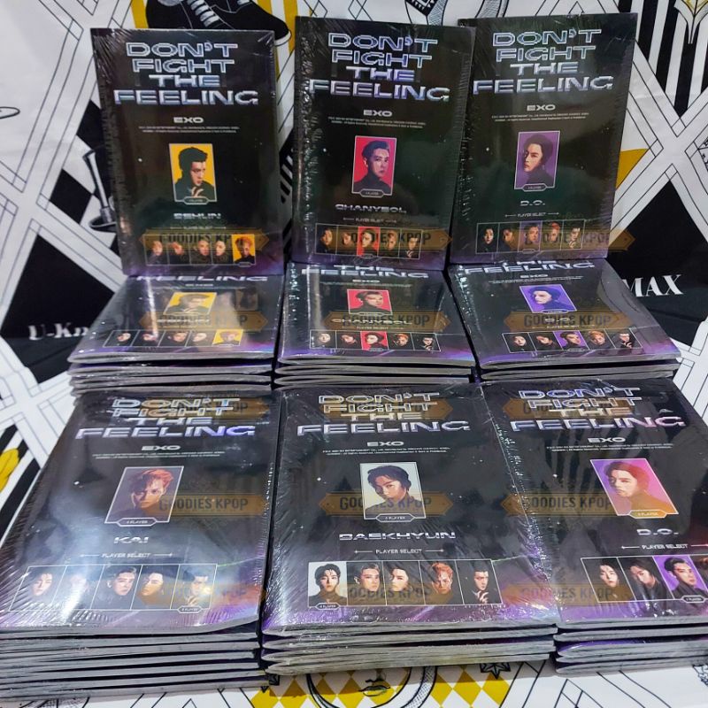 [READY STOCK] EXO - Special Album [DON’T FIGHT THE FEELING] (Expansion Ver.)