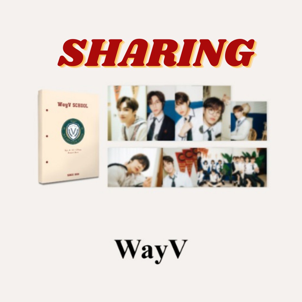 [PO] SHARING WAYV: 2021 Back to School Kit - Hardcover Postcard TEN/LUCAS/HENDERY/WINWIN/XIAOJUN/ETC