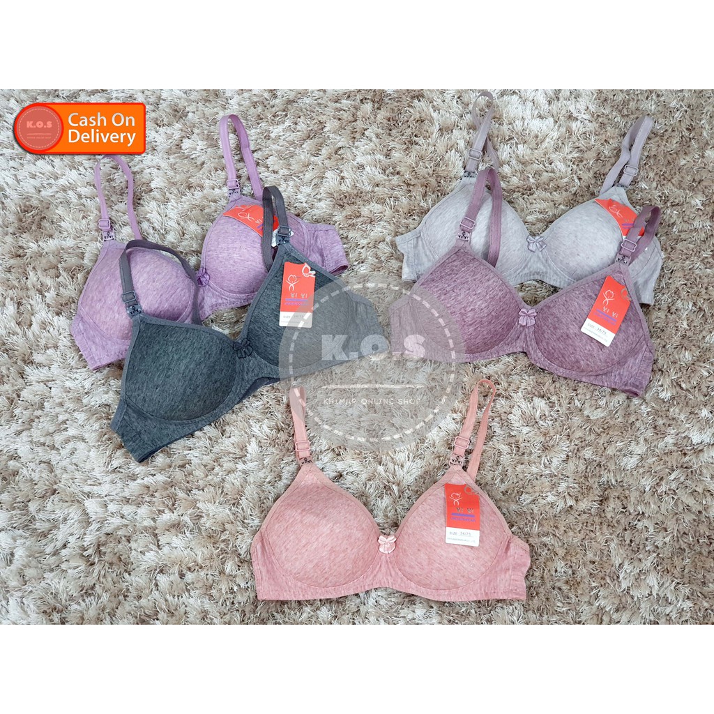 bh bra busa polos yiyibra termurah size 32-38