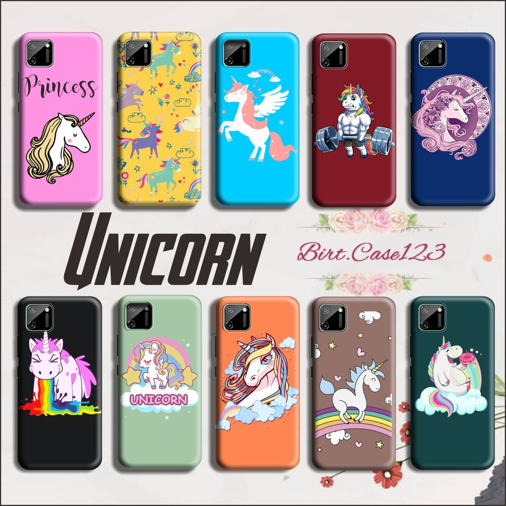 softcase UNICORN Realme C3 U1 2 2 Pro 3 Pro 5 5i 5s Pro 6 Pro X Xt C11 C12 C15 7 BC1290