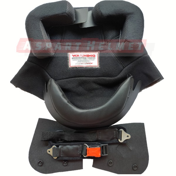 Busa helm bogo universal tebal Hitam  || all type bogo || Busa knok down || COD