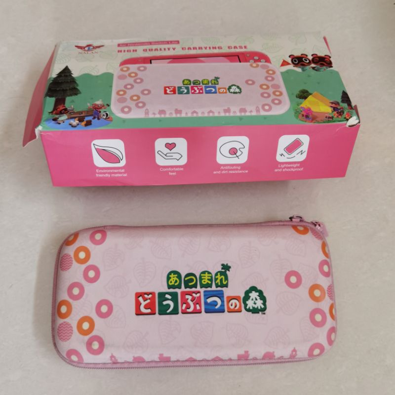 Pouch Nintendo Switch Lite Animal Crossing Nalan Carrying Case Dompet