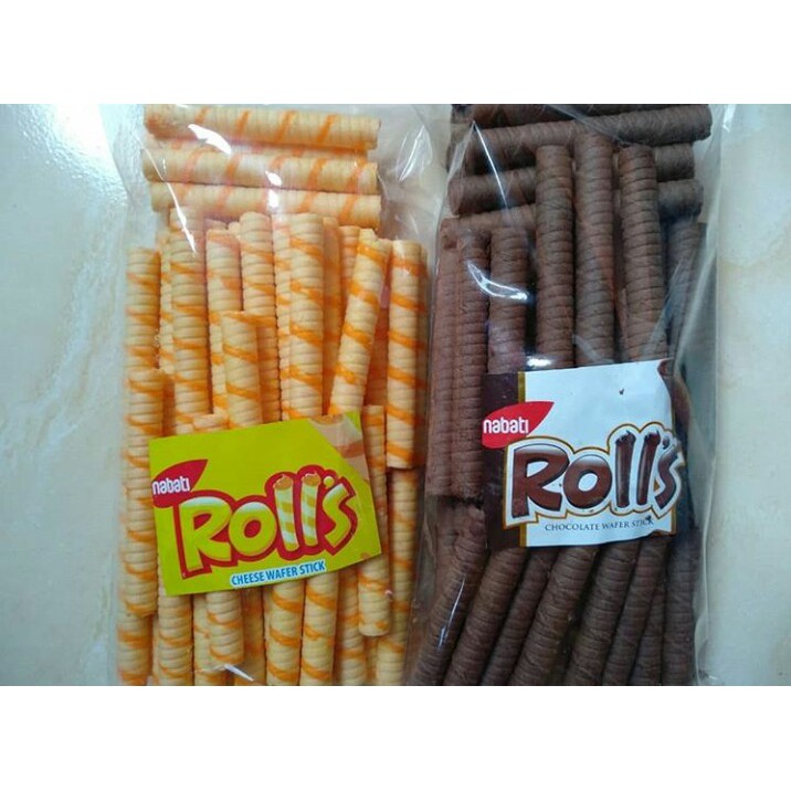 

Snack kiloan ori murah nabati rolls (250gr)