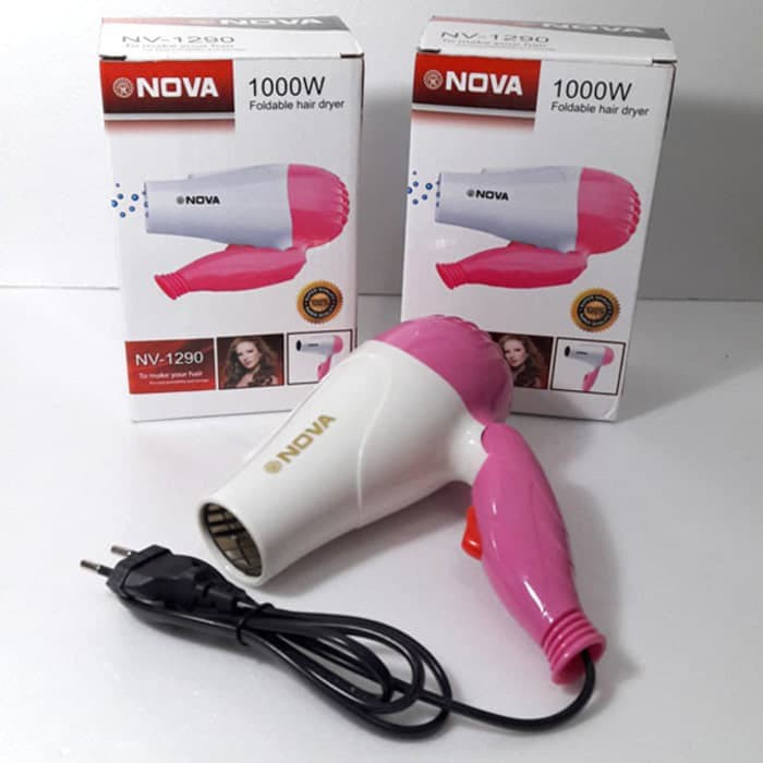 Alat Pengering Rambut Nova Hair Dryer 500 Watt / Hair Dryer Mini