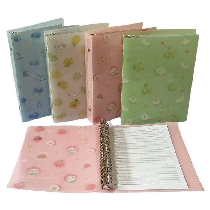 

BOS Binder Note/ Book Ring Besi/ Buku Binder/ Tulis/ Diary/Sekolah/ A5