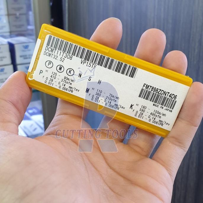 INSERT DCMT 11T308 VP15TF MITSUBISHI Mata Pahat