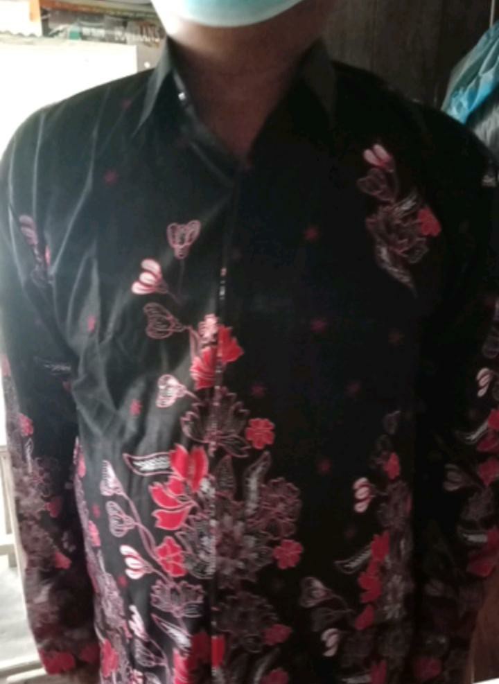 Kemeja Batik Pria Lengan Panjang Motif Terbaru Buar Seragam Kerja Kondangan Harian Sarimbit Dll