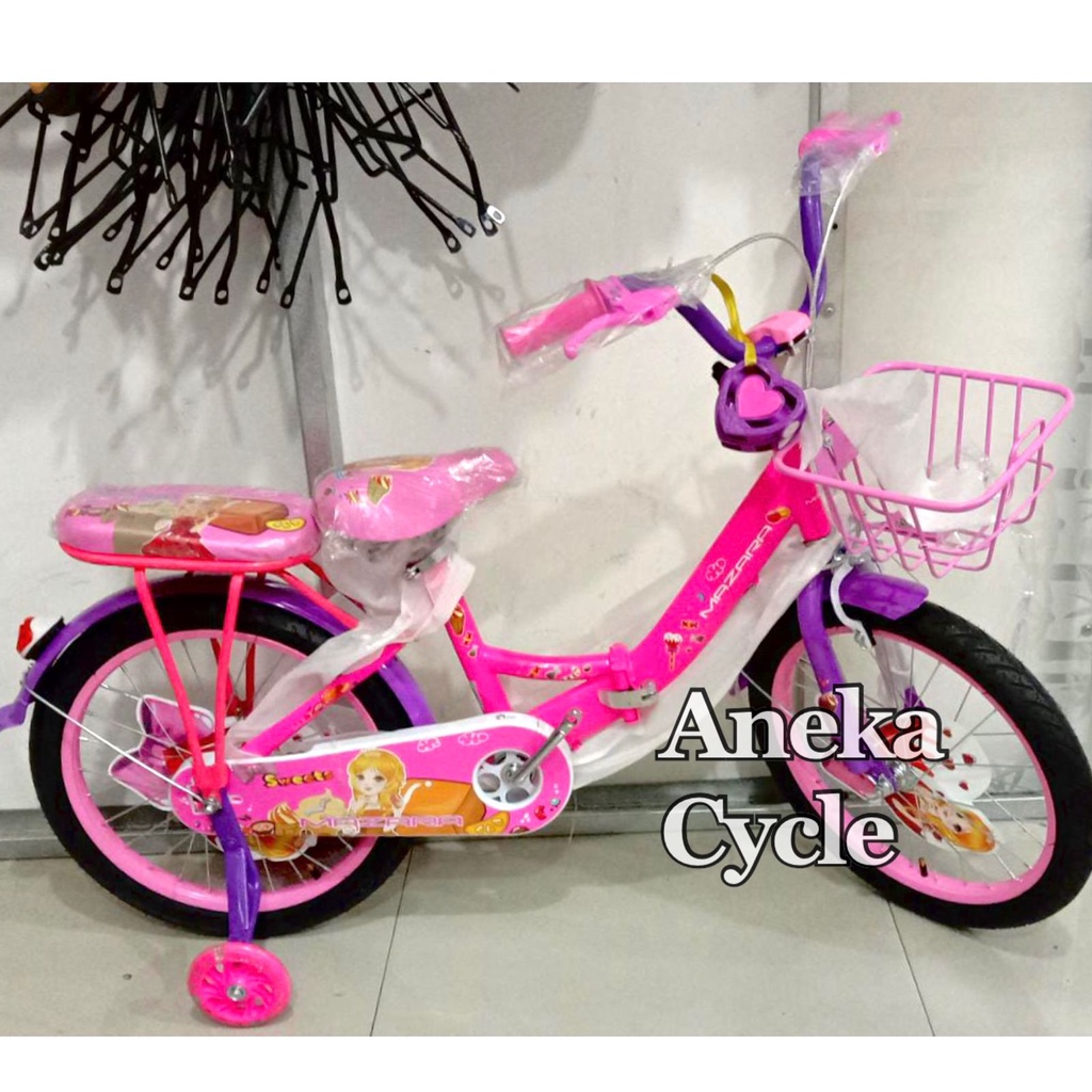 Sepeda Lipat Roda Empat Anak Mini Mazara 18 Inch