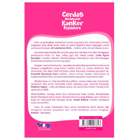 Cerdas Menghadapi kanker Payudara