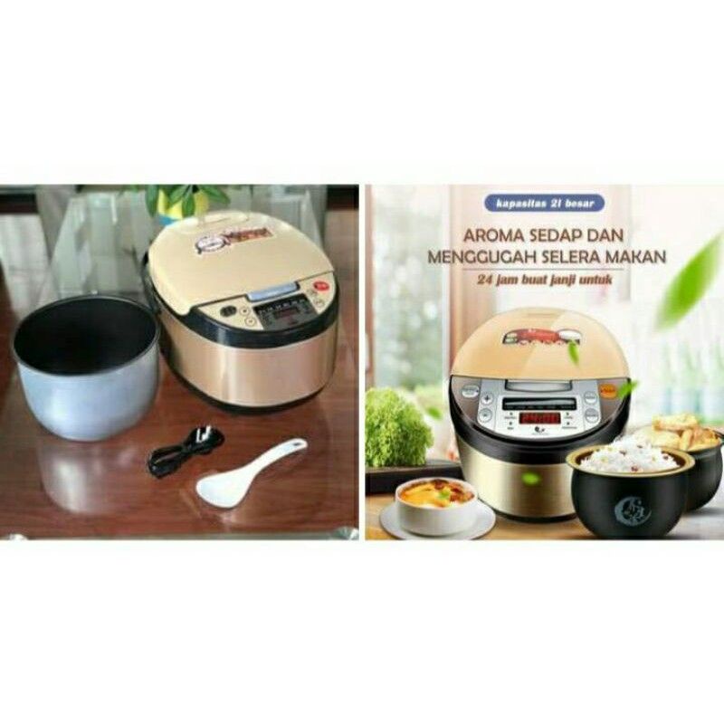 Preloved Penanak Nasi Digital Han River 2L HRRC-0001 Magic Com Digital