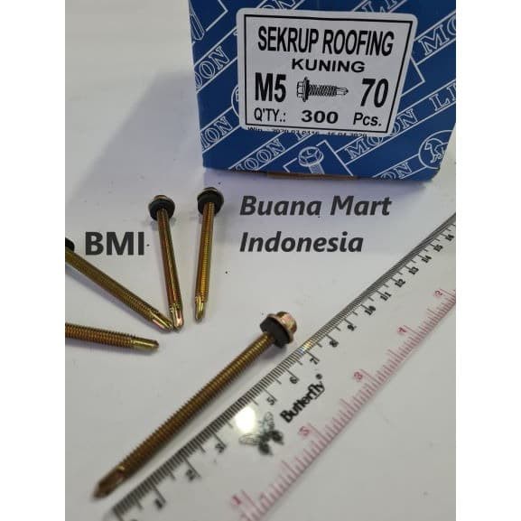 Skrup Roofing LION 70mm | SKRUP | Baut Roofing Lion 7CM | Sekerup