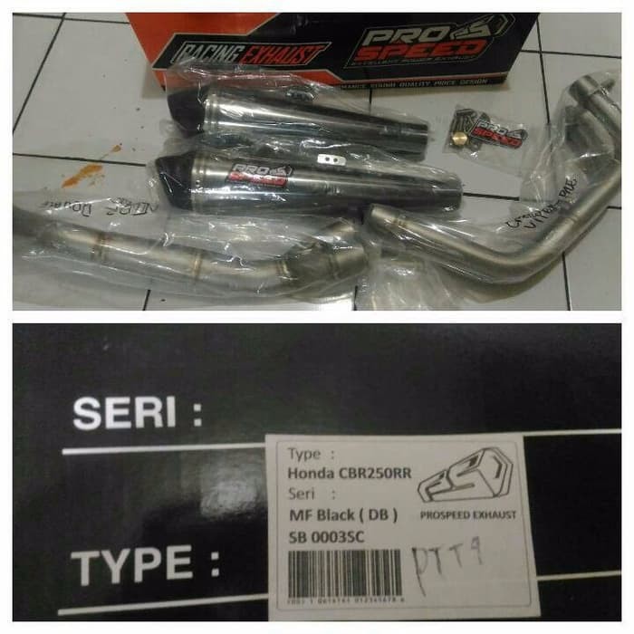 AKSESORIS MOTOR knalpot prospeed honda CBR250RR EKSKLUSIF