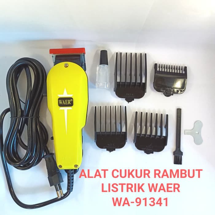 ALAT CUKUR RAMBUT LISTRIK SALON PROFESIONAL WAER WA-91341