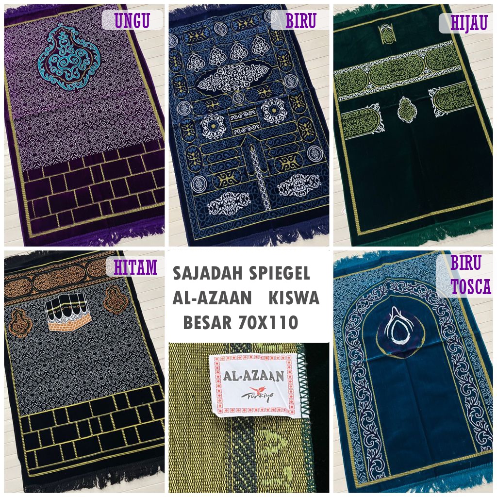 SAJADAH SUPER SPIEGEL AL-AZAAN KISWA