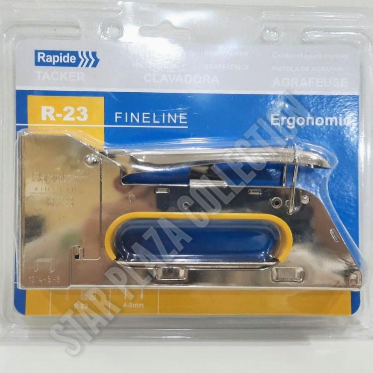 

★Best Seller★ Stapler Gun Tembak Staples Hekter Gun Tacker Rapide Ergonomic R23 (Pengerjaan