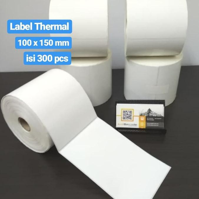 

Best Produk] Label Printer Barcode 100X150Mm / 4X6 Inch - 1 Line Thermal Isi 300