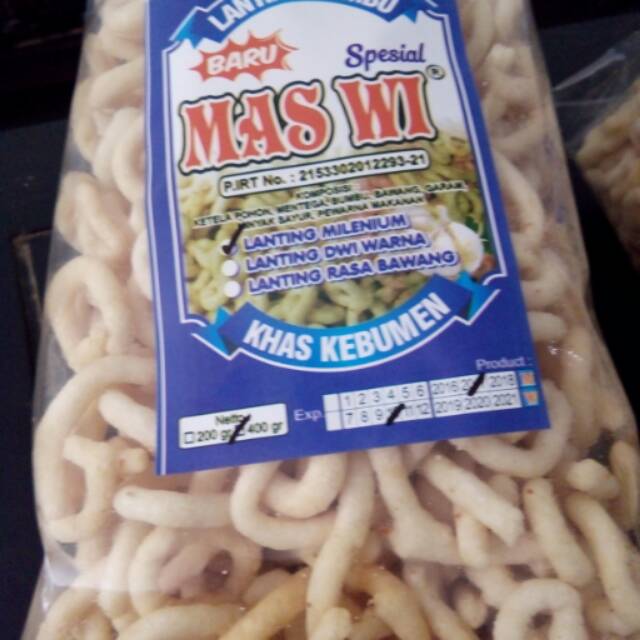 

Lanting khas kebumen rasa original
