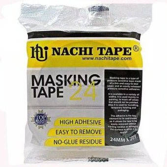 

masking tape isolasi kertas nachi 24mmx20yards