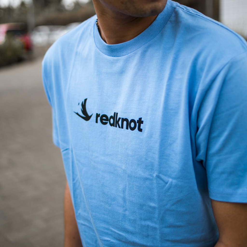 

Redknot T Shirt 01 Carolina Blue - Baju T Shirt Kaos Outift Cocok Untuk Ngapel Pacar