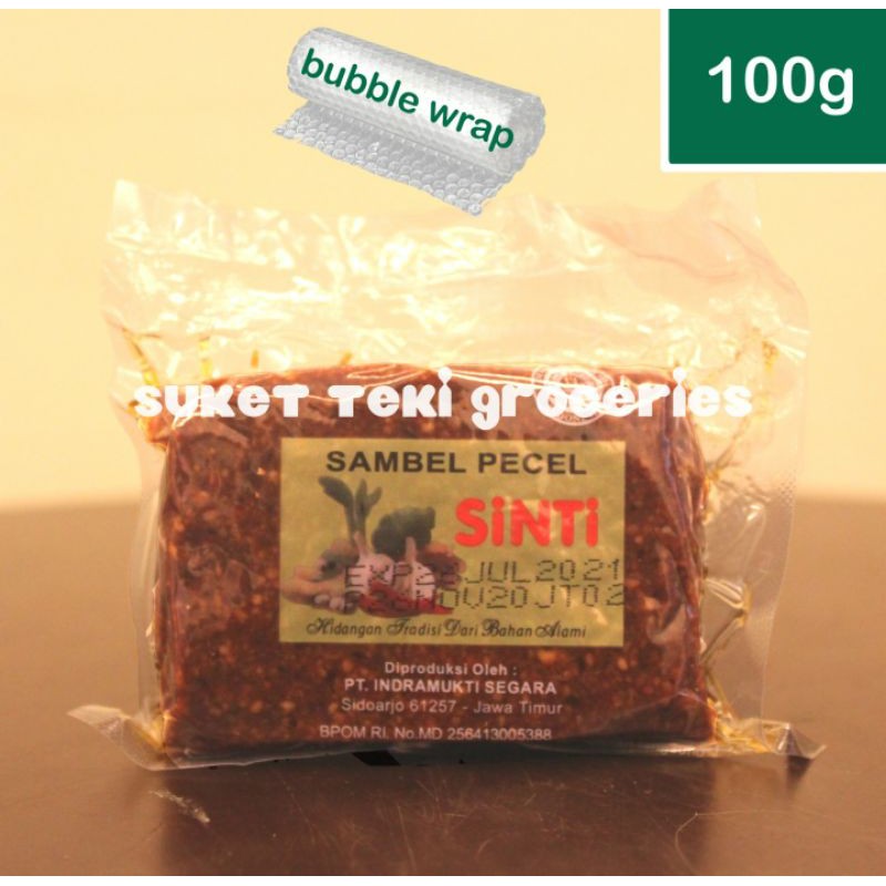 

Sambel / Bumbu Pecel Kacang Premix Sinti 100 gram MURAH