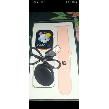 preloved jam tangan wanita smartwatch rosegold apple kw