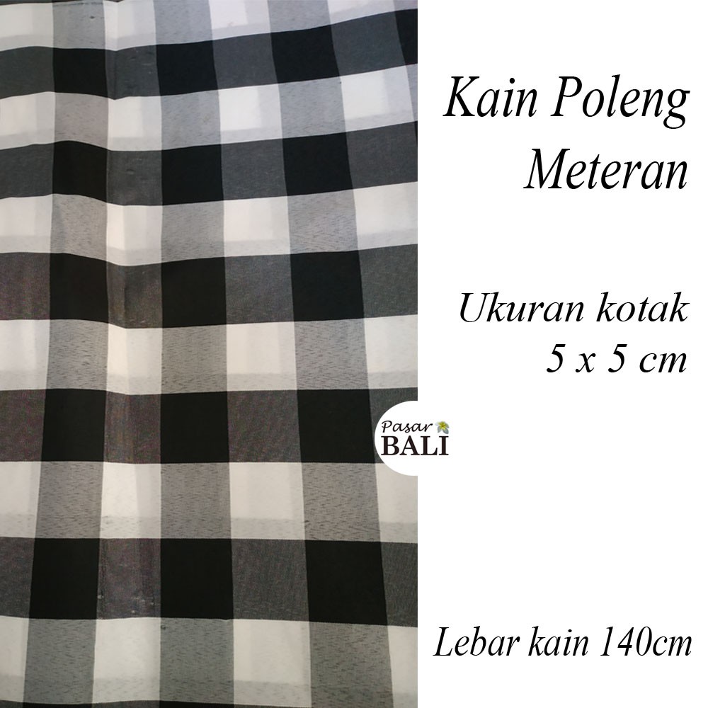 Kain Poleng &amp; Tridatu Meteran Khas Bali