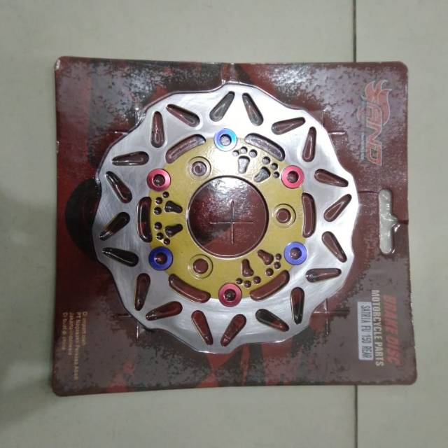 piringan cakram belakang satria fu shogun sp floting model tapak kaki / disc belakang satria fu