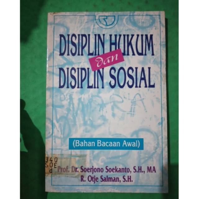 Disiplin hukum dan disiplin sosial