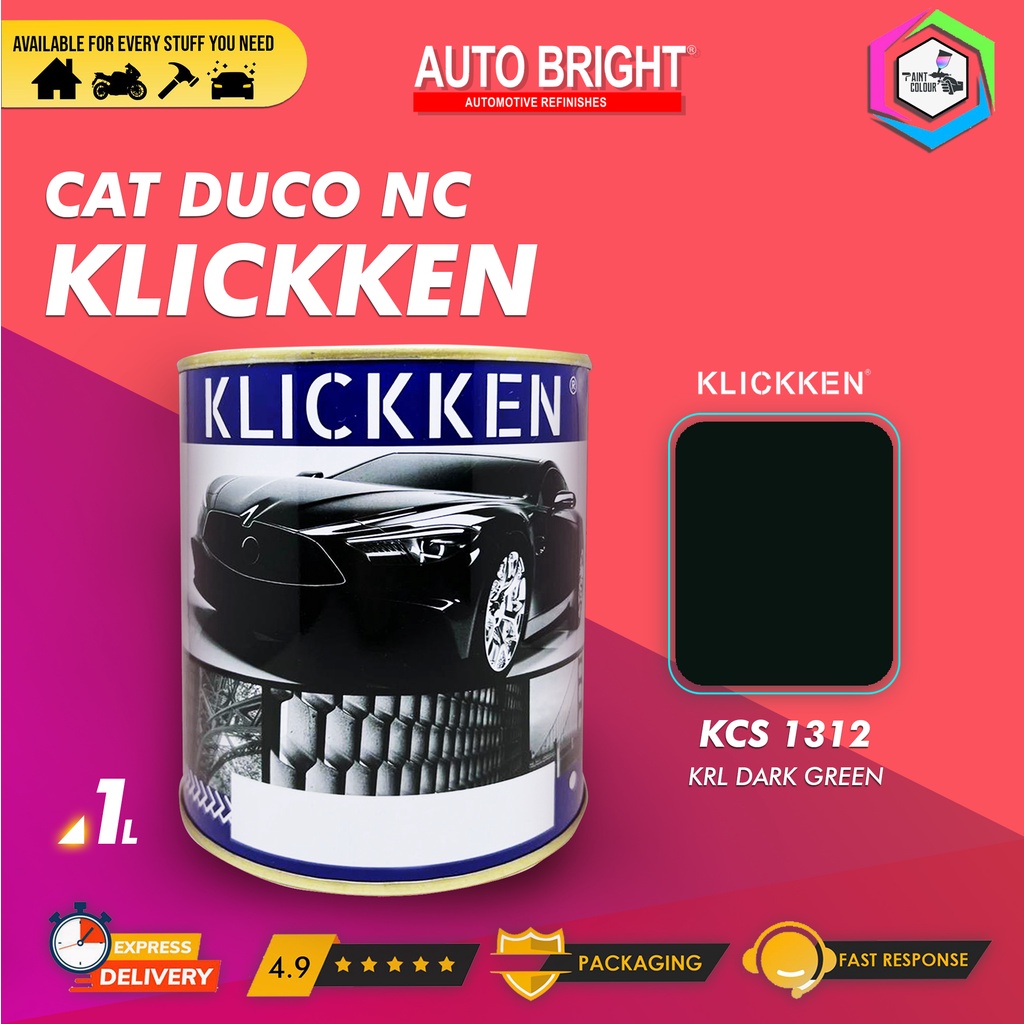 Cat Klickken Automotive Refinishes - KRL Dark Green KCS 1312