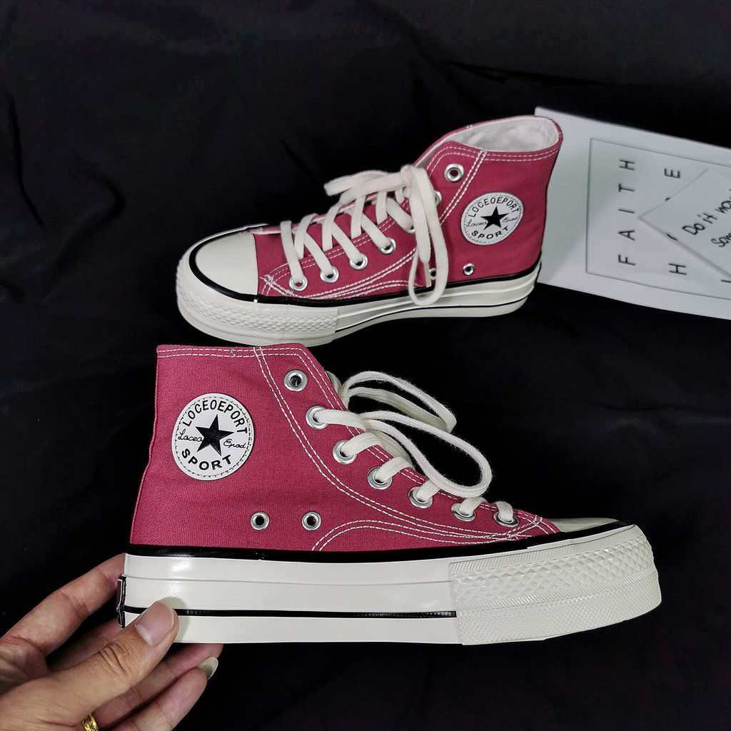 platform canvas high tops