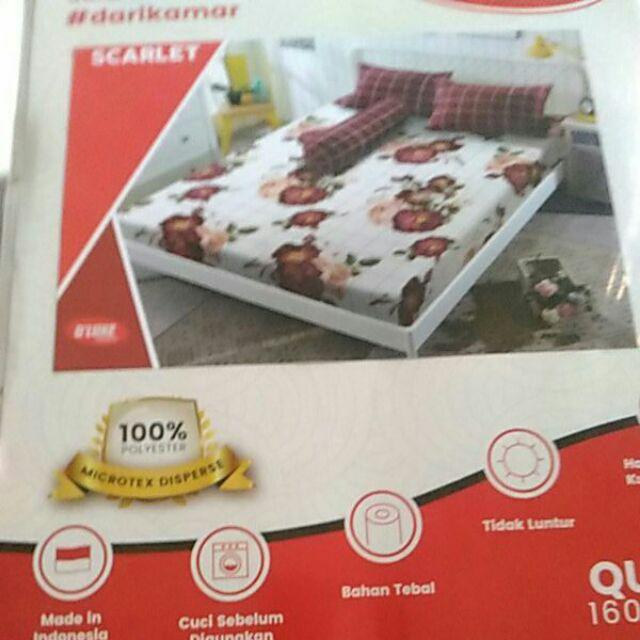 Sprei Kintakun 160 & 180 Meiko/elka/tiana/scarlet/cameron/florntine/carinna/crimson/mariani