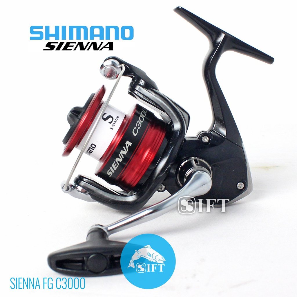 Reel SHIMANO SIENNA FG 1000 2000 2500 C3000 4000 Spinning Original