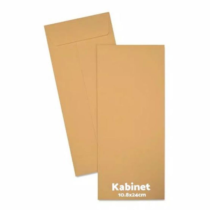 

( 10 pcs ) Amplop Kabinet Amplop Coklat Eceran Murah