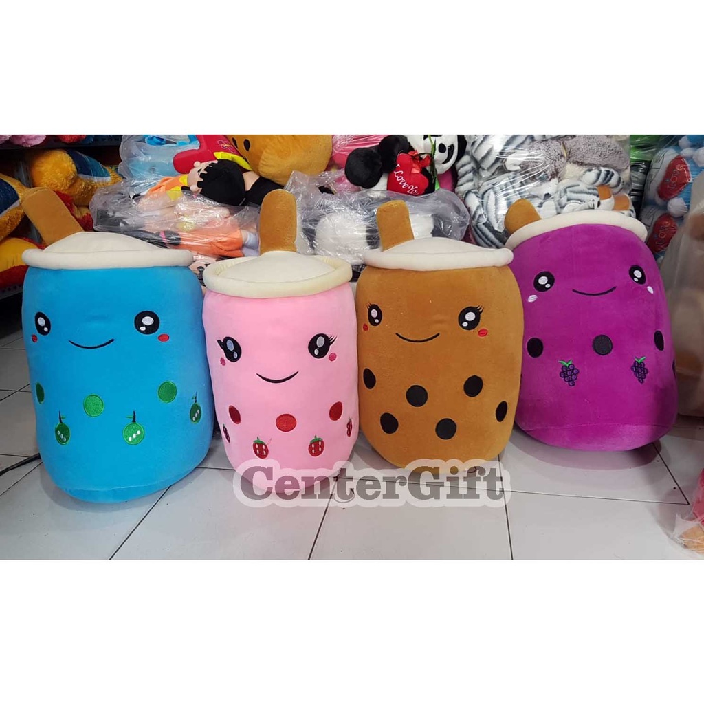 Boneka Boba Bantal Boba Super Jumbo Viral Yelvo 60CM