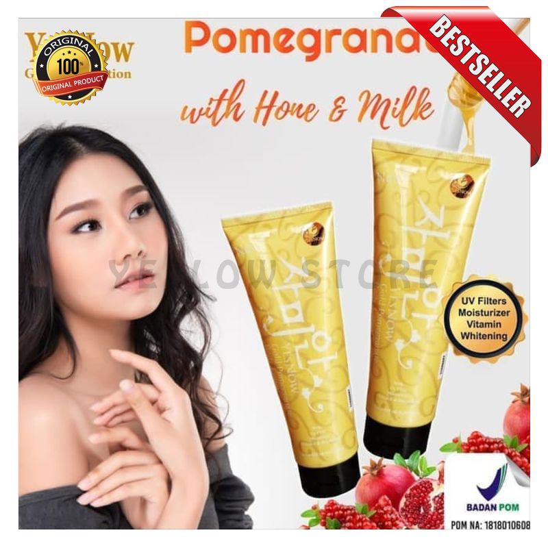 YESNOW GOLD POME BODY LOTION 250ML BPOM - GOLD POME YESNOW [YELLOW STORE]