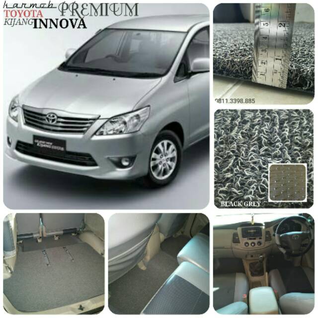 TERMURAH..!! Karpet Mobil premium 2 warna Innova Grand New