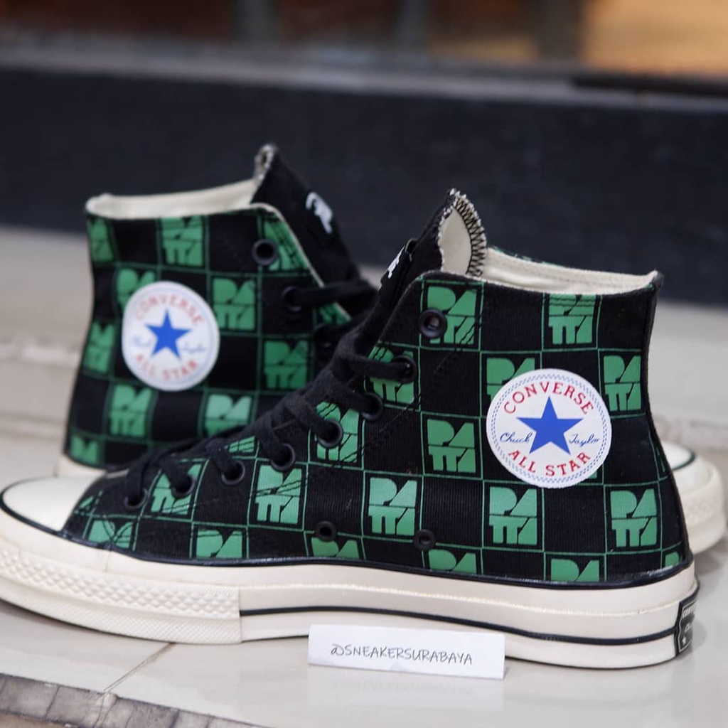 Patta x Converse Chuck Taylor 1970s Hi &quot;10th Anniversary&quot; Green (SAMPLE) CT 70 CT 70s