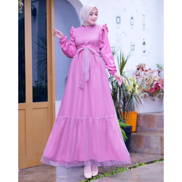 Livi Dress. DRESS MUSLIM, baju wanita, baju gamis, dress, gamis, Baju gamis, fashion wanita,