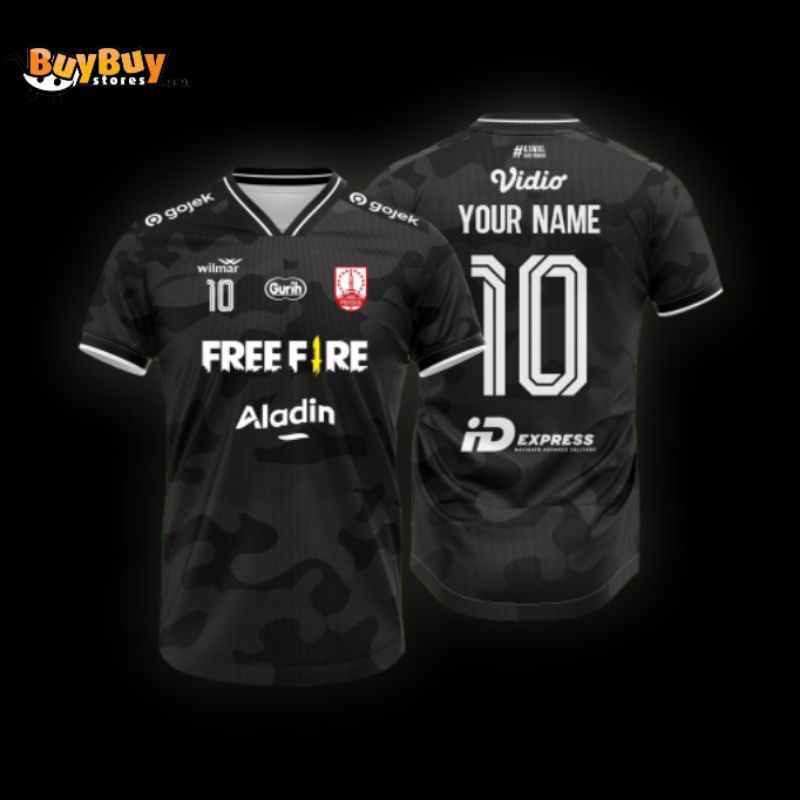 BAJU KAOS JERSEY PERSIS SOLO 2021/2022 FREE NICKNAME DAN NO PUNGGGUNG FULL PRINTING