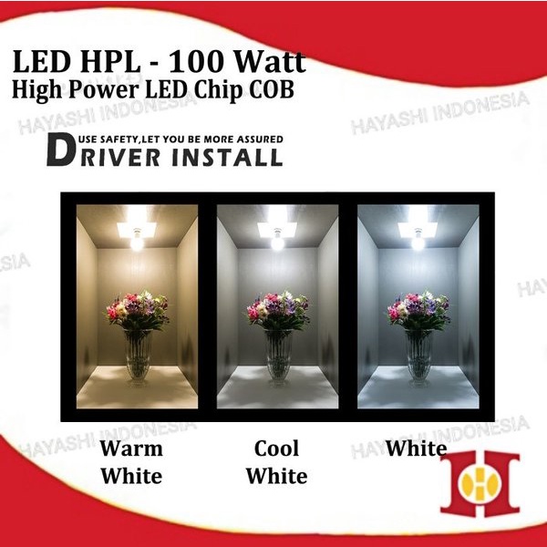 HPL High Power LED 100 Watt Yellow Warm Cool White Kuning Putih