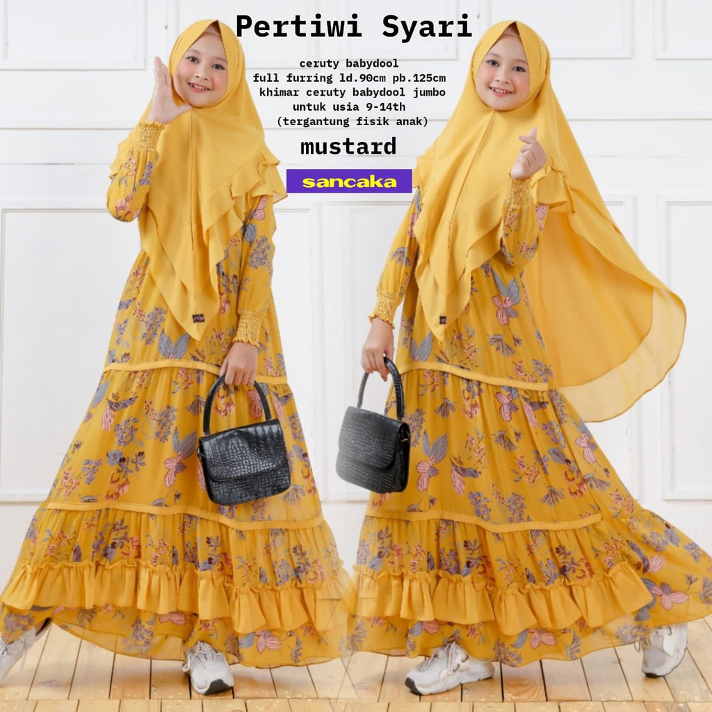 baju anak perempuan baju gamis anak perempuan gamis anak perempuan gamis anak umur 10 tahun Aceh Ori