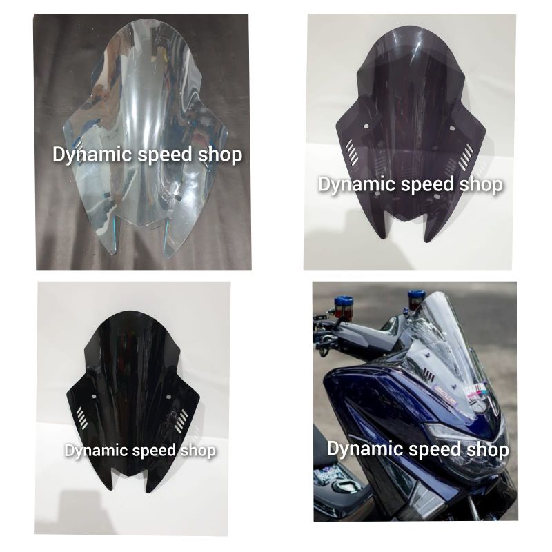 windshield tdr sirip nmax visor TDR jenong nmax visor pendek nmax lama