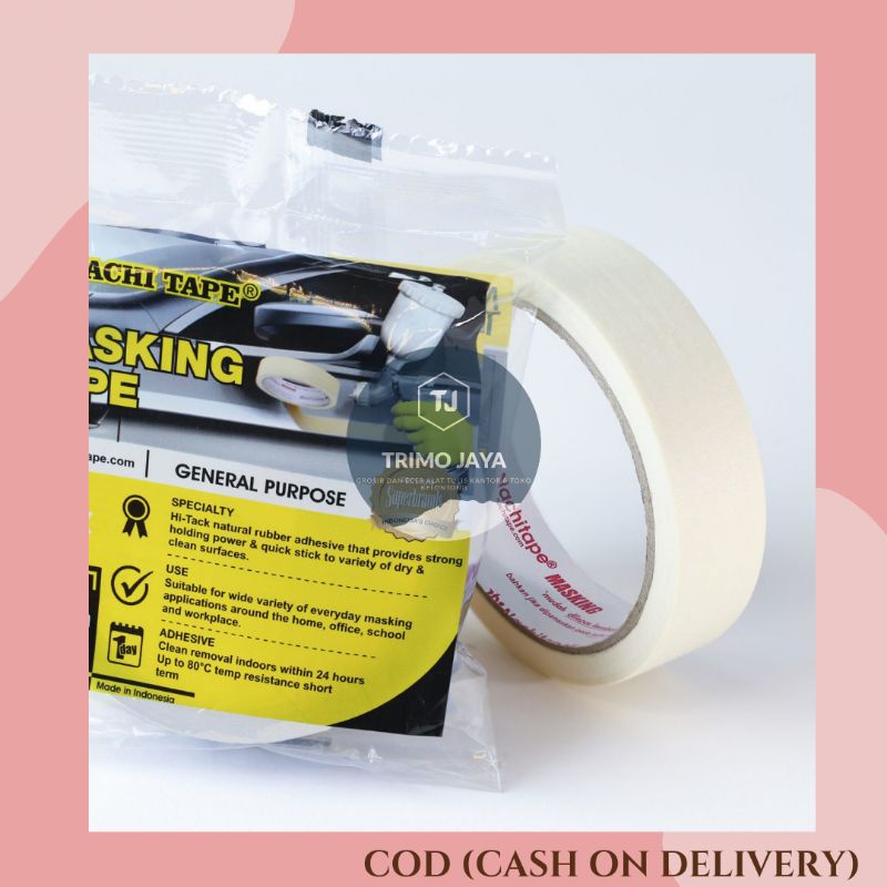 

Nachi Masking Tape 1 inch ( 24 mm ) - Lakban Kertas